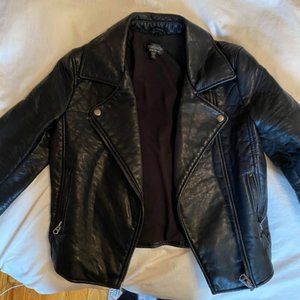 TopShop Faux Leather Jacket